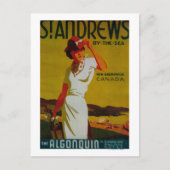 St. Andrews Algonquin Vintage PosterEurope Briefkaart (Voorkant)