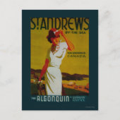 St. Andrews Algonquin Vintage PosterEurope Briefkaart (Voorkant)