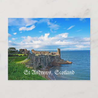 St Andrews Castle, Schotland Briefkaart