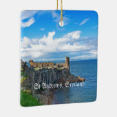 St Andrews Castle, Schotland Keramisch Ornament (Rechts)