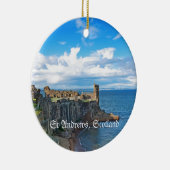 St Andrews Castle, Schotland Keramisch Ornament (Rechts)