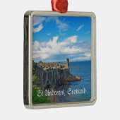 St Andrews Castle, Schotland Metalen Ornament (Rechts)