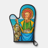 St. Andrew's Catch of the Day Oven Mitt Ovenwant (Voorkant)