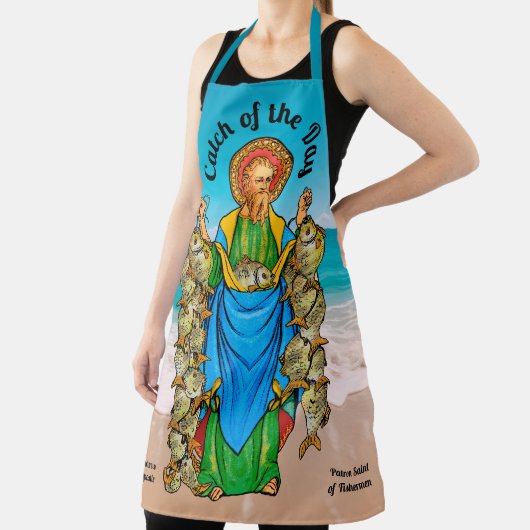 St Andrew's Catch van de Dag Schort (Insitu)