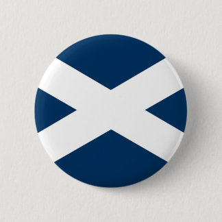 St Andrews Cross Ronde Button 5,7 Cm