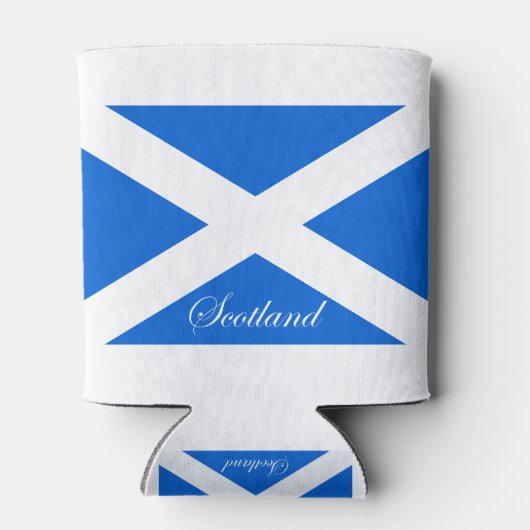 St-Andrews-Cross (Saltire) Vlag Schotland Blikjeskoeler (Achterkant)