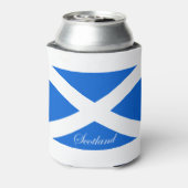 St-Andrews-Cross (Saltire) Vlag Schotland Blikjeskoeler (Blikje Achterkant)