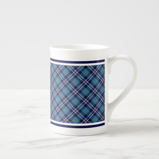 St Andrews District Tartan Bone China Mok (Rechts)