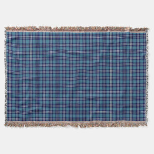 St Andrews District Tartan Throw Blanket Deken
