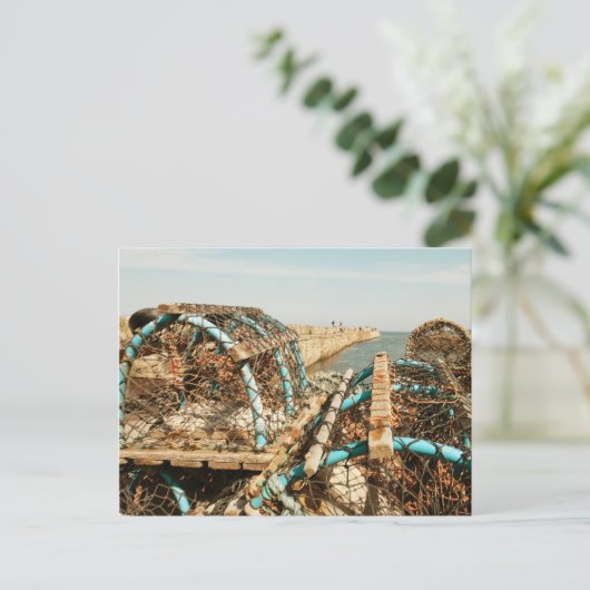 St Andrews Harbor Briefkaart (Staand voorkant)