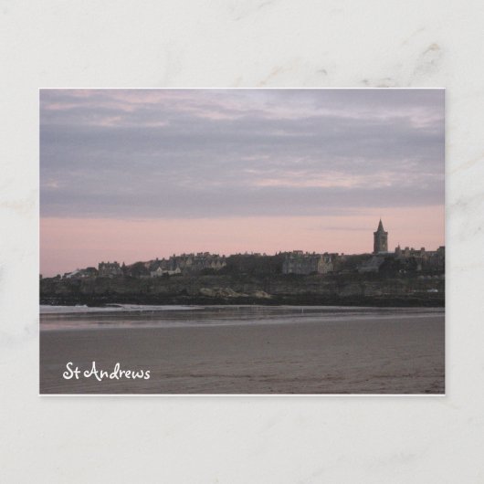 St Andrews in Dusk Briefkaart (Voorkant)