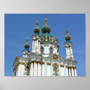 St Andrew's Kyiv Poster