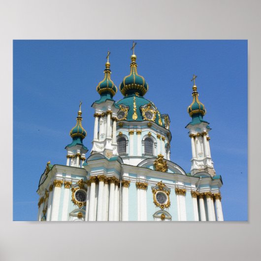 St Andrew's Kyiv Poster (Voorkant)
