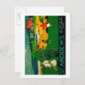 St. Andrews  PosterEurope Briefkaart (Voorkant / Achterkant)