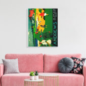 St. Andrews PosterEurope Canvas Afdruk (Insitu (Woonkamer))