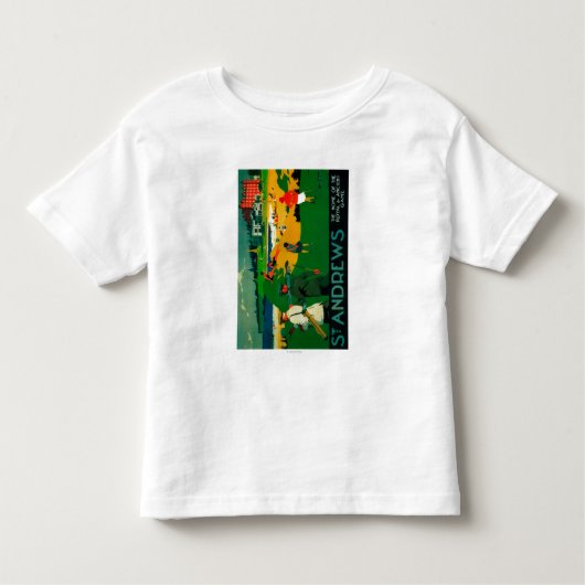 St. Andrews  PosterEurope Kinder Shirts (Voorkant)