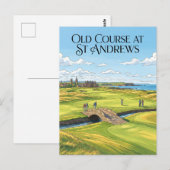 St Andrews Schotland Briefkaart (Voorkant / Achterkant)