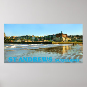 st andrews schotland poster