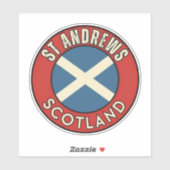 St Andrews, Schotland Sticker (Vel)