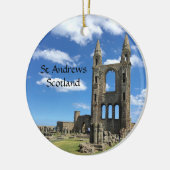 St Andrews Scotland Cathedral Saint Andrew Keramisch Ornament (Links)