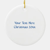 St Andrews Scotland Cathedral Saint Andrew Keramisch Ornament (Achterkant)