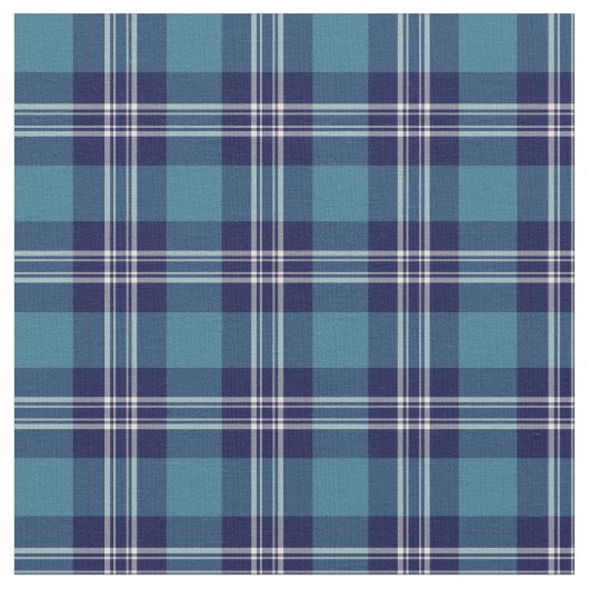 St Andrews Scotland District Tartan Stof (Close Up)