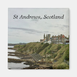 St Andrews Scotland Town Skyline Uitzicht vanaf Ca Magneet