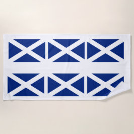 St. Andrews Scottish Flag Beach Towel Strandlaken