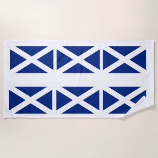 St. Andrews Scottish Flag Beach Towel Strandlaken