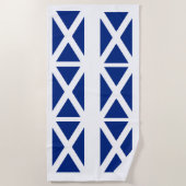 St. Andrews Scottish Flag Beach Towel Strandlaken (Voorkant)