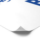 St. Andrew's Stadium Kaart Ontwerp Poster (Hoek)