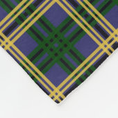 St. Andrews University Tartan Fleece Deken (Hoek)