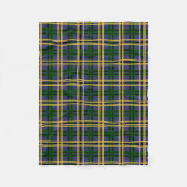 St. Andrews University Tartan Fleece Deken
