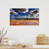 st. andrews weststrand poster (Keuken)