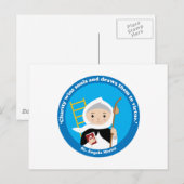St. Angela Merici Briefkaart (Voorkant / Achterkant)