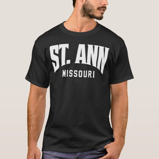 St. Ann Missouri T-shirt (Voorkant)