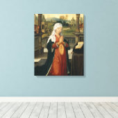 St.Anne Conceiving the Virgin Canvas Afdruk (Insitu (Houten vloer))