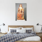 St. Anne, de Maagd en het Kind, Canvas Afdruk (Insitu (Slaapkamer))