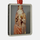 St. Anne, de Maagd en het Kind, Metalen Ornament (Rechts)