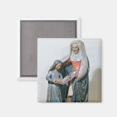 St. Anne en de Maagd, 1500-30 Magneet (Voorkant / Achterkant)