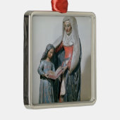 St. Anne en de Maagd, 1500-30 Metalen Ornament (Rechts)