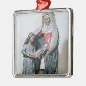 St. Anne en de Maagd, 1500-30 Metalen Ornament (Links)