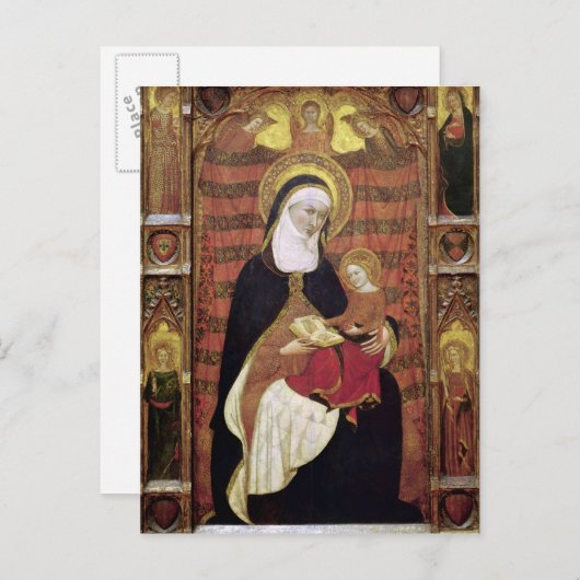 St. Anne en de Maagd Briefkaart (Voorkant / Achterkant)