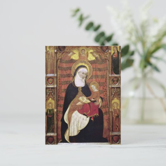 St. Anne en de Maagd Briefkaart (Staand voorkant)