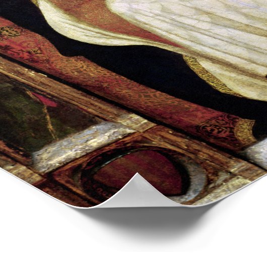 St. Anne en de Maagd Poster (Hoek)