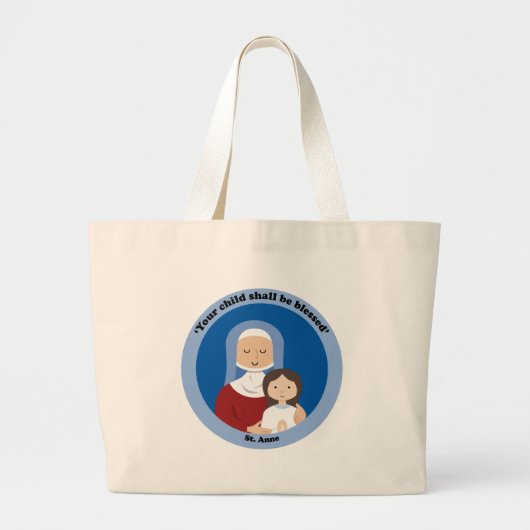 St. Anne Grote Tote Bag (Voorkant)