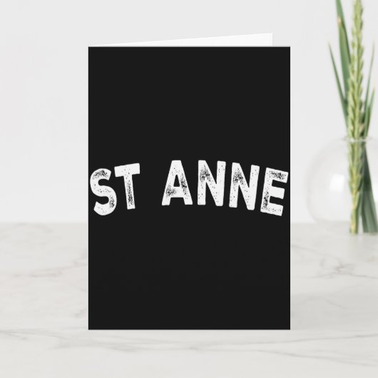 St Anne Kaart (Voorkant)
