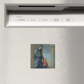 St. Anne leidt de Maagd naar de tempel Magneet (Insitu (Vaatwasser))