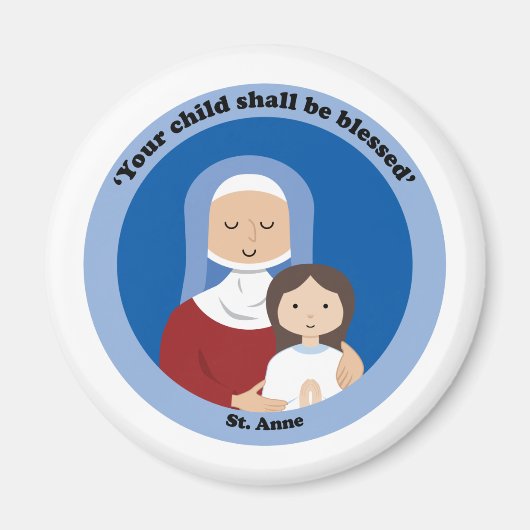 St. Anne Magneet (Voorkant)