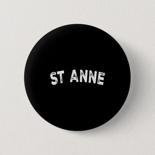 St Anne Ronde Button 5,7 Cm (Voorkant)